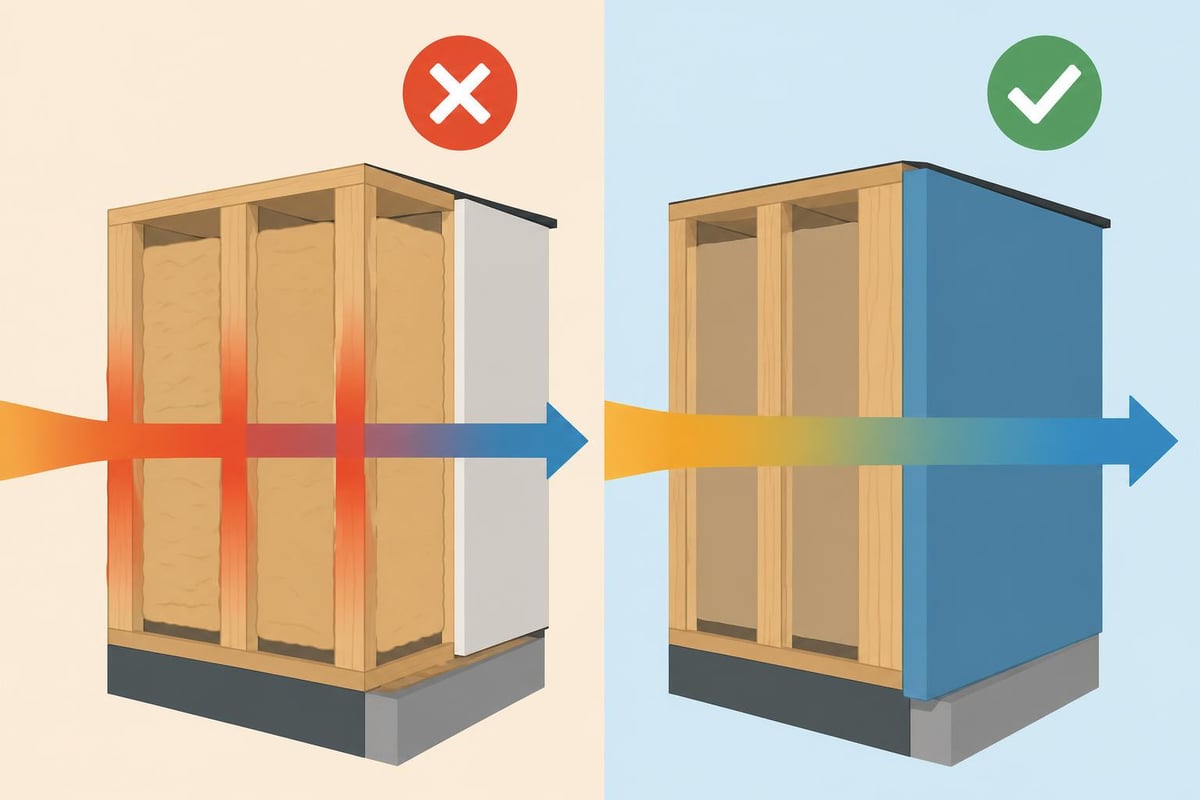 Timber frame insulation methods