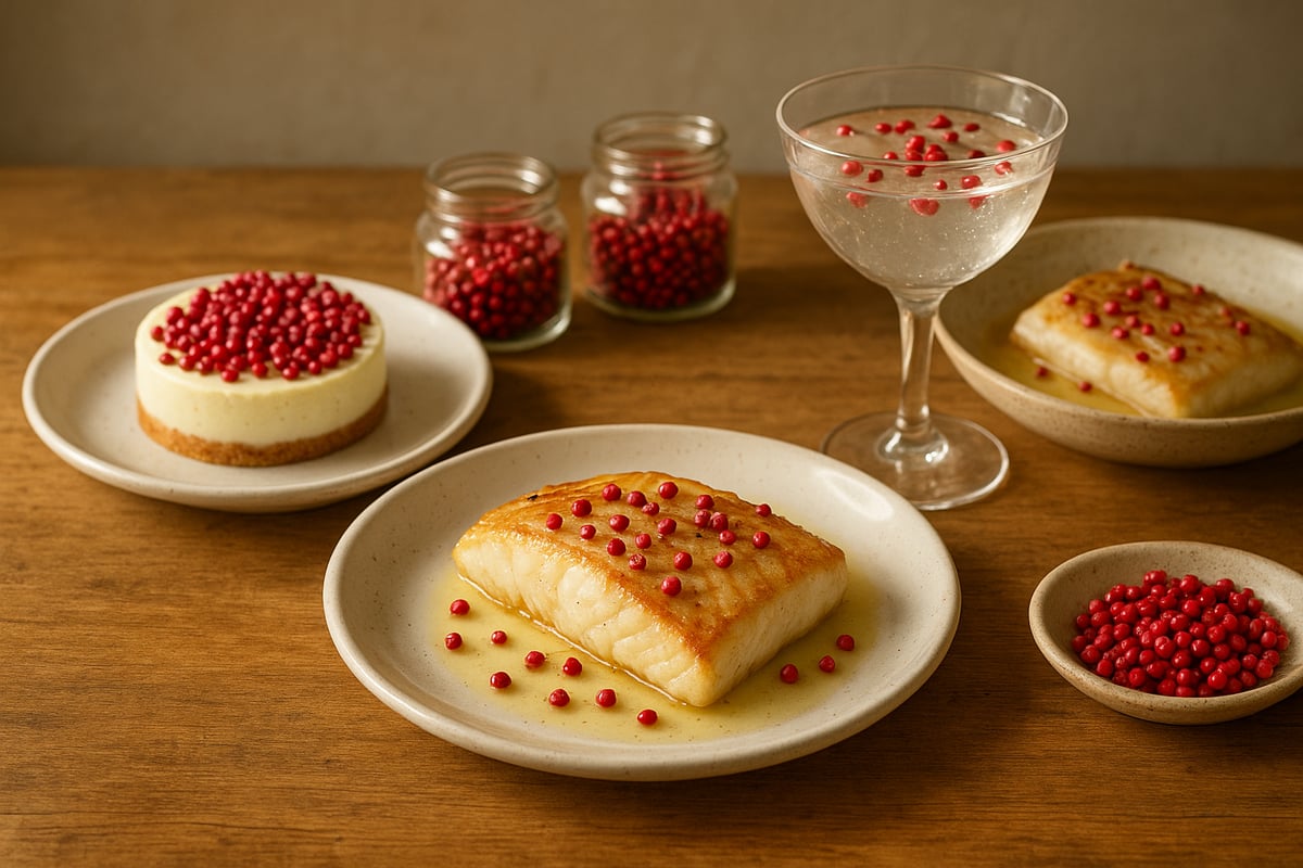 Utilisations culinaires des baies roses : Recettes et associations