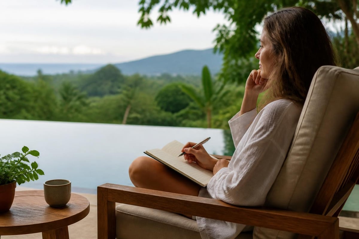 Wellness retreat value calculation