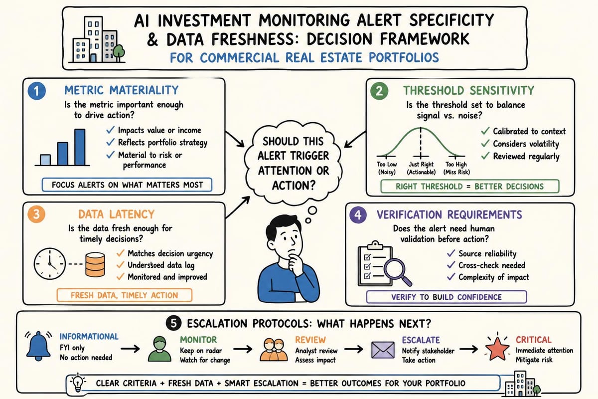 Alert framework decision tree