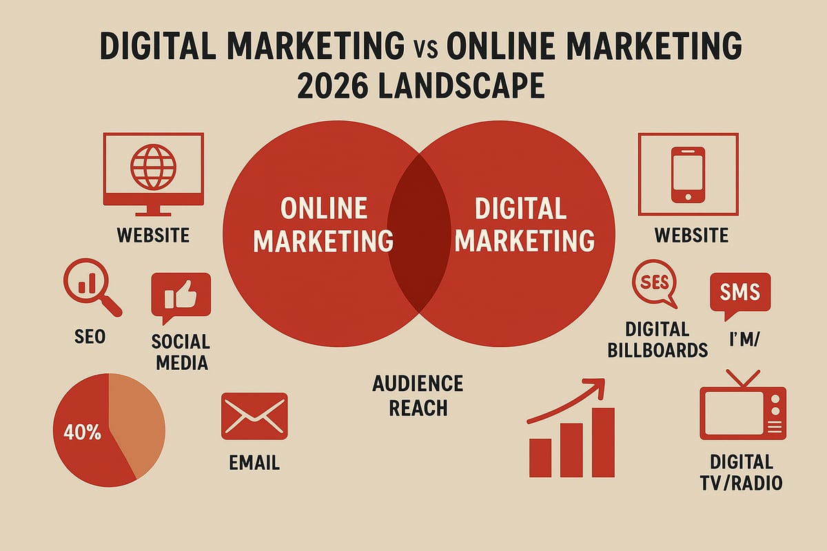 Defining Digital Marketing and Online Marketing in 2026