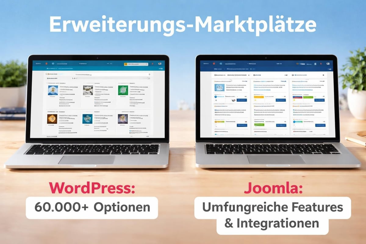 Plugin-Ökosystem Vergleich