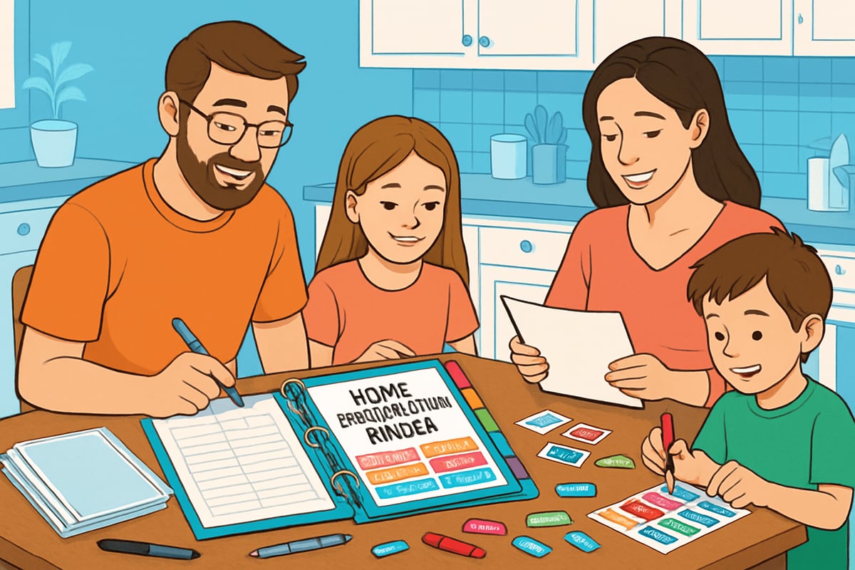 Step-by-Step: Setting Up Your Home Organisation Binder