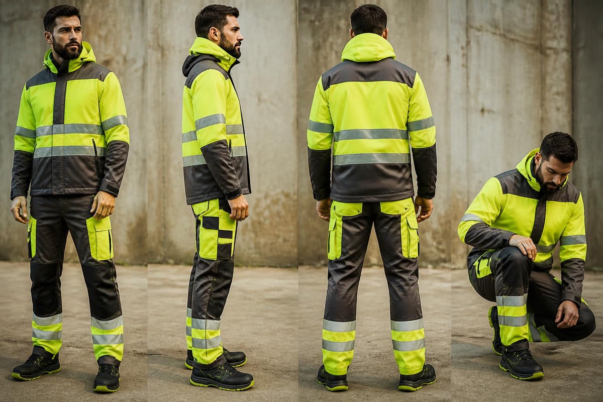 Construction workwear functional features