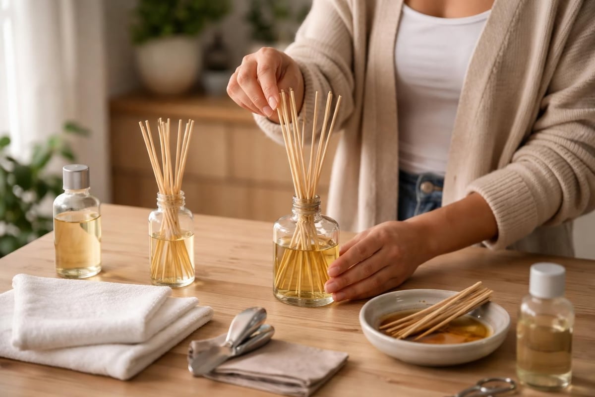 Diffuser maintenance steps