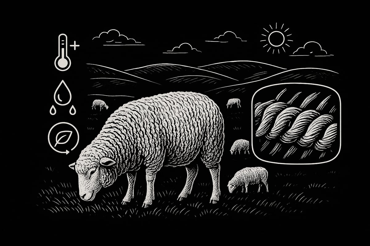 The Science Behind Merino Wool: Nature’s Ultimate Performance Fibre