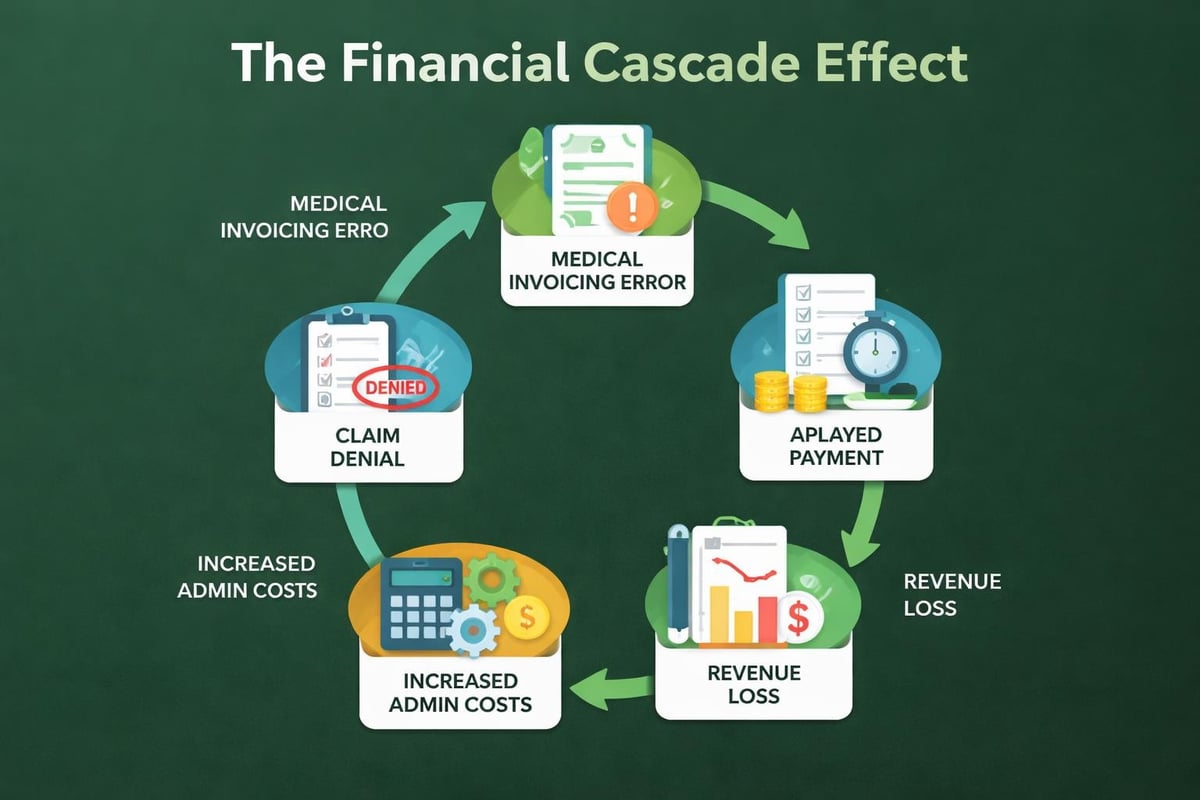 Medical invoicing error impact