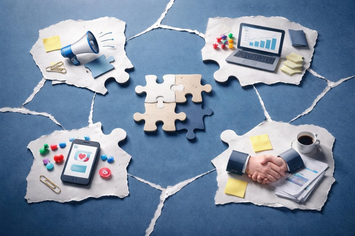 Fragmentierte Kommunikationskanäle in Marketingstrategien