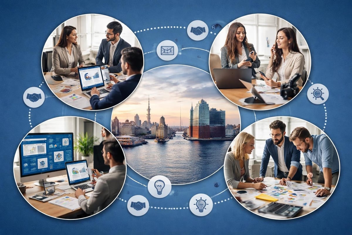 Unterschiedliche Spezialisierungen von Marketing Unternehmen