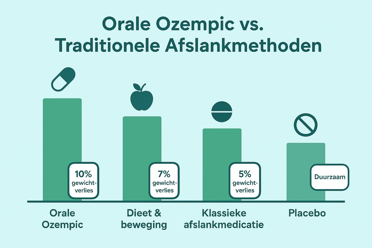 Vergelijking: Orale Ozempic vs. Traditionele Afslankmethoden