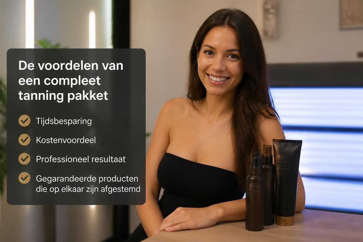 Tanning pakket voordelen