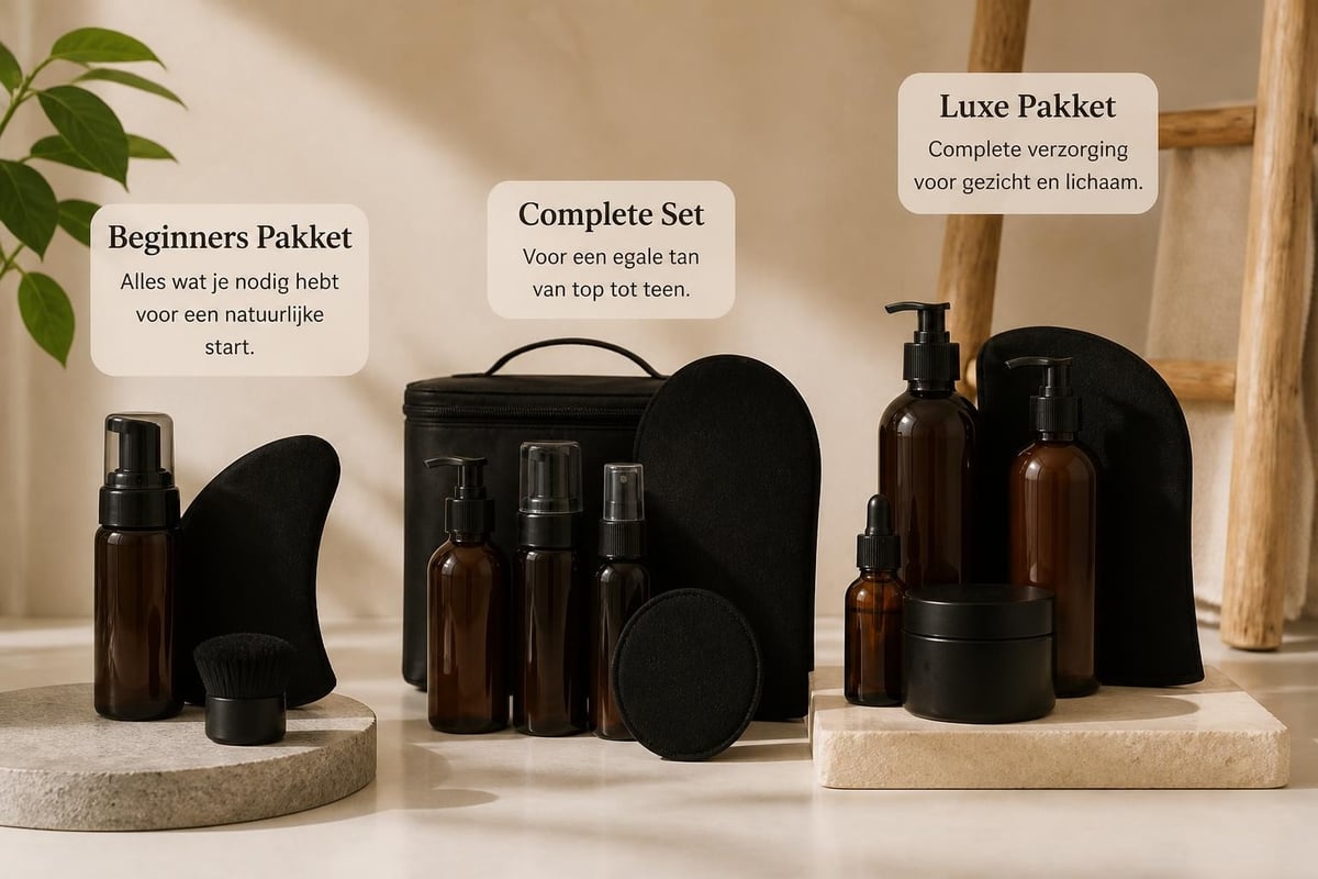 Tanning pakket producten