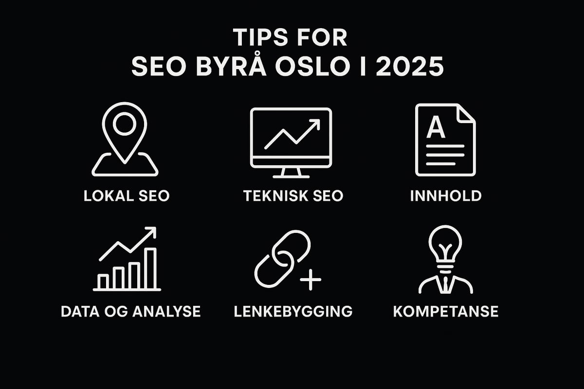 7 essensielle seo byrå oslo tips for 2025