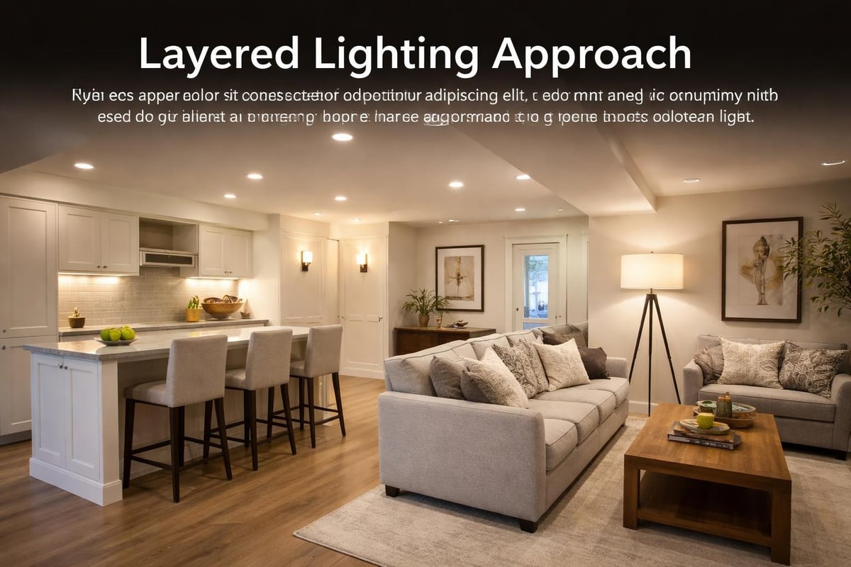 Basement lighting strategy