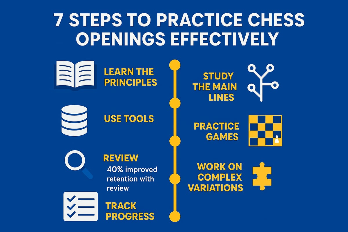 Step-by-Step Guide: How to Practice Chess Openings Effectively