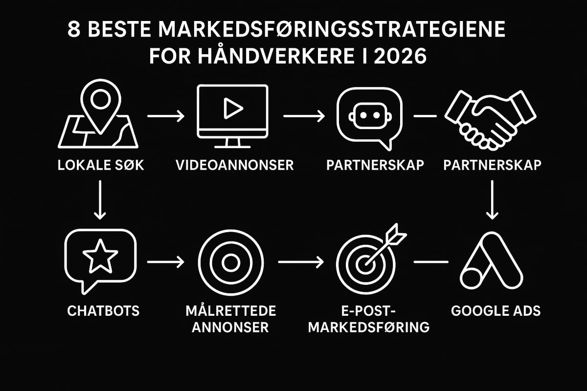 8 geniale beste markedsføring for håndverkere i 2026