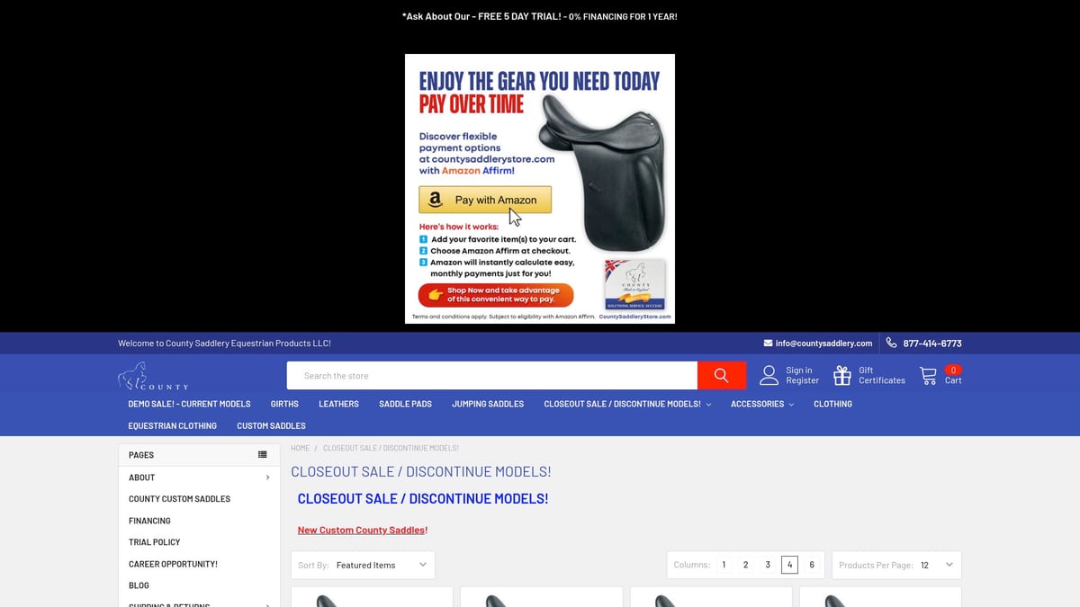 Top 7 Dressage Saddles For Sale in 2025 - County Perfection Dressage Saddle