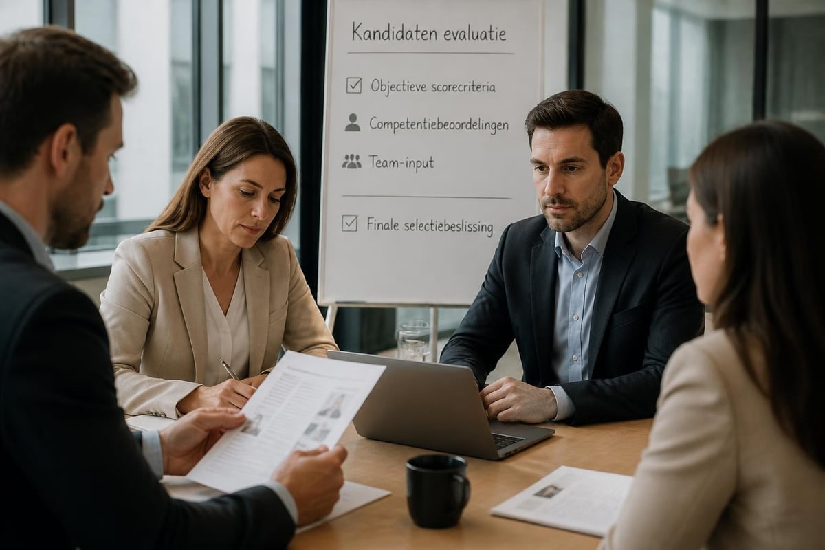 Besluitvormingsproces hiring manager