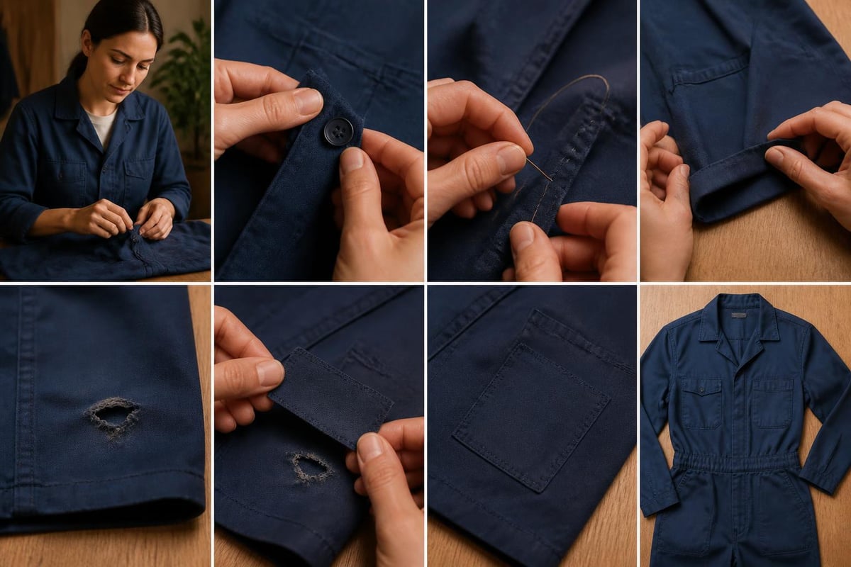 Common workwear repairs guide