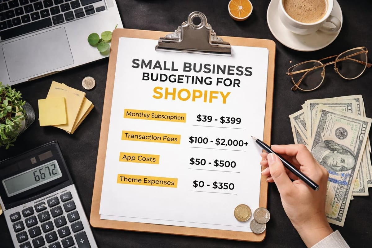 Shopify cost structure breakdown