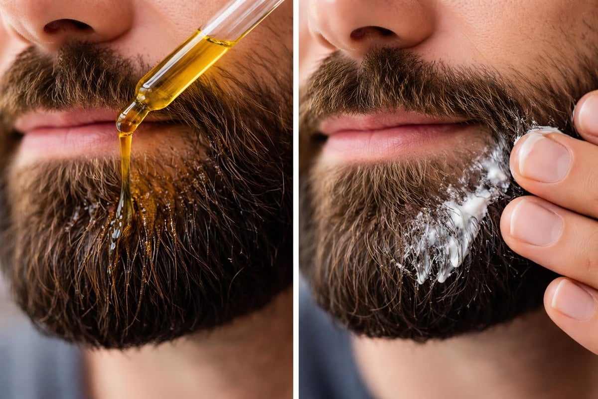 Oil versus balm penetration