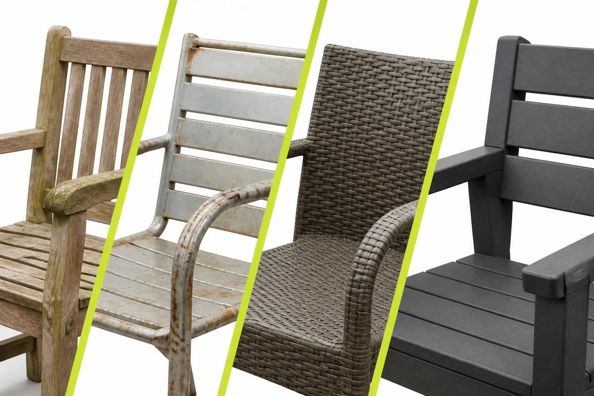 Outdoor poly furniture material comparison