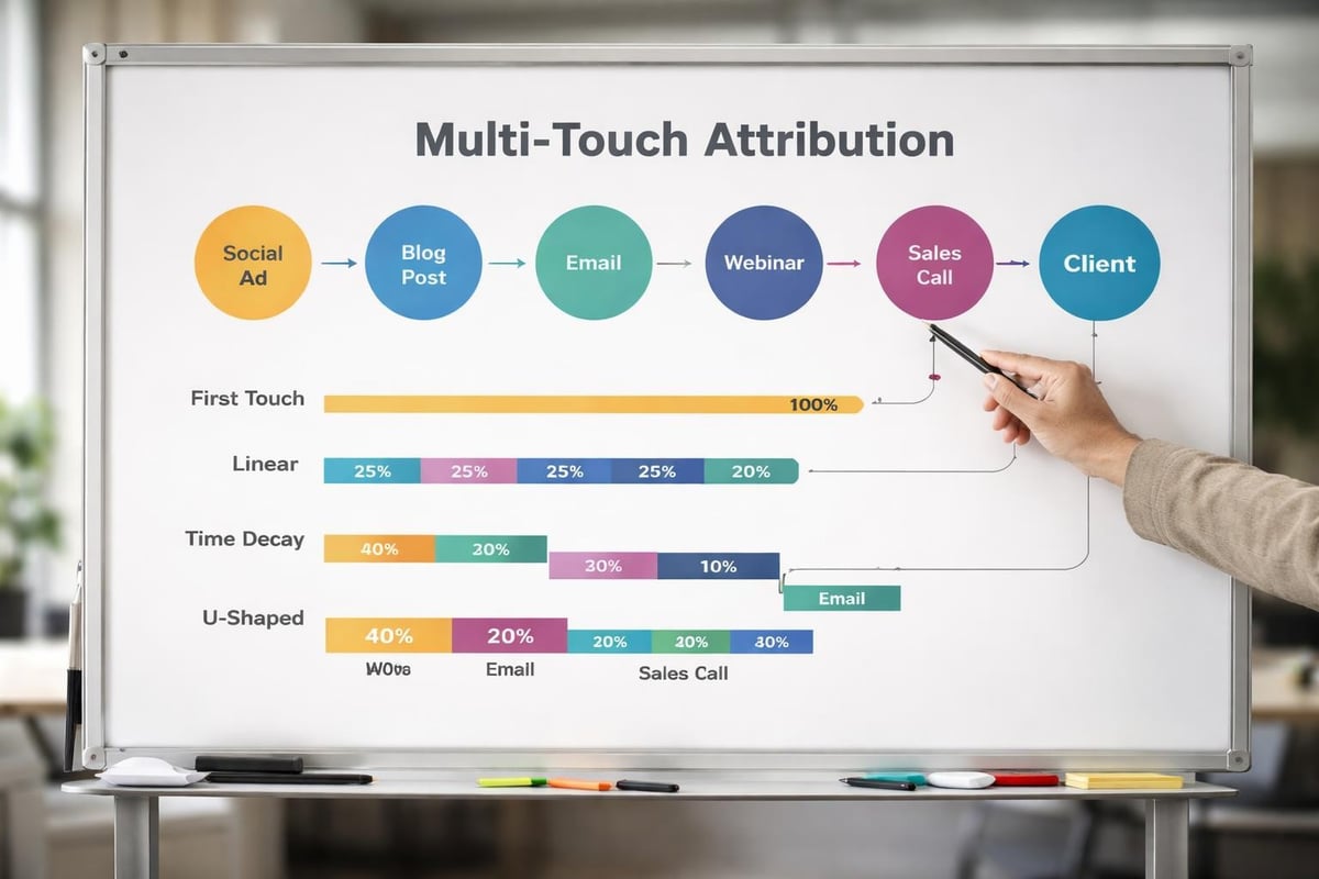Lead attribution model comparison