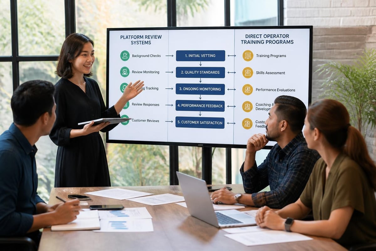 Tour quality assurance process