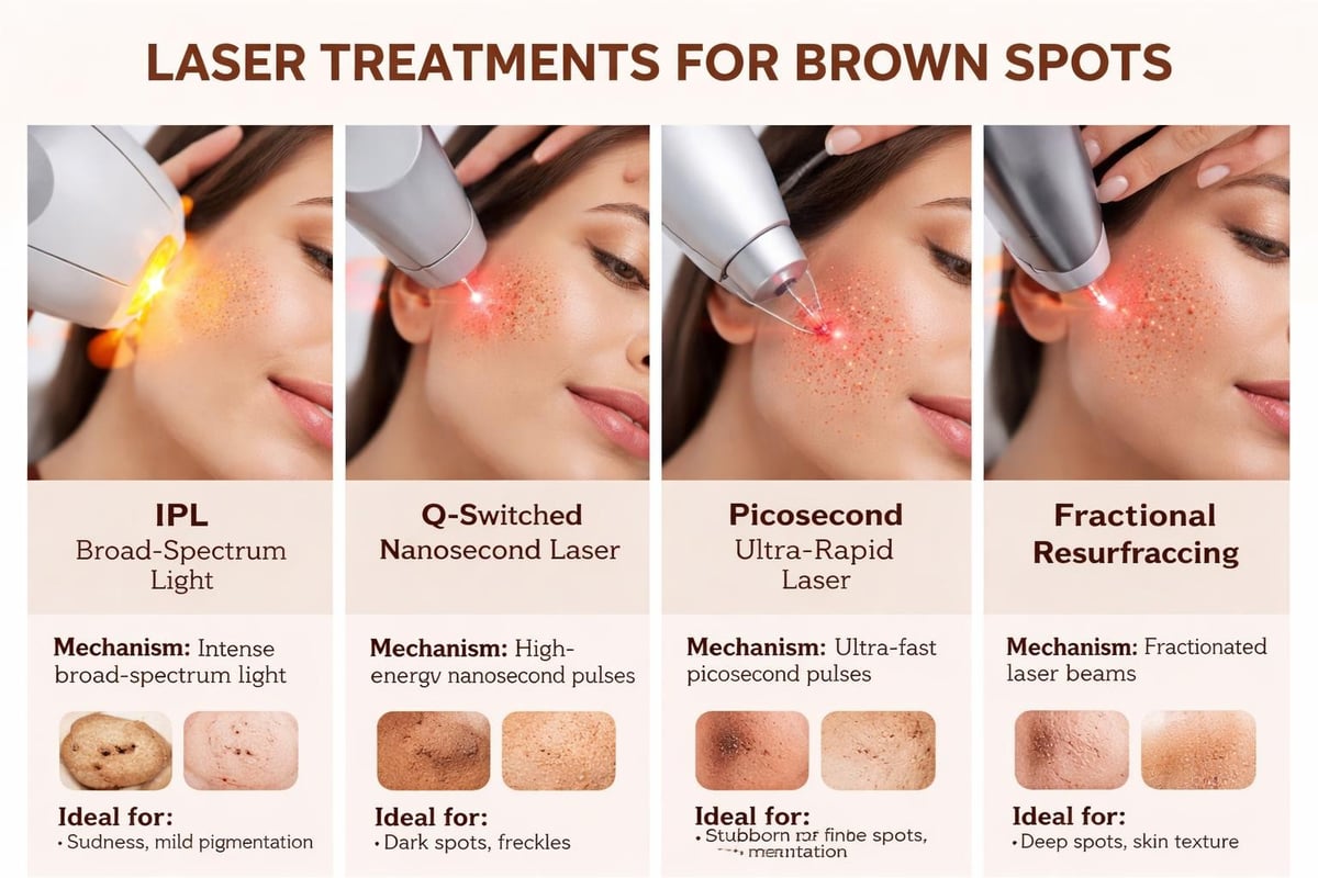 Laser treatment comparison