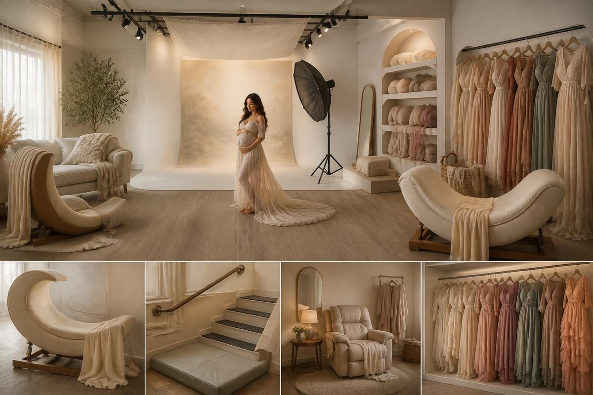 Maternity studio essentials
