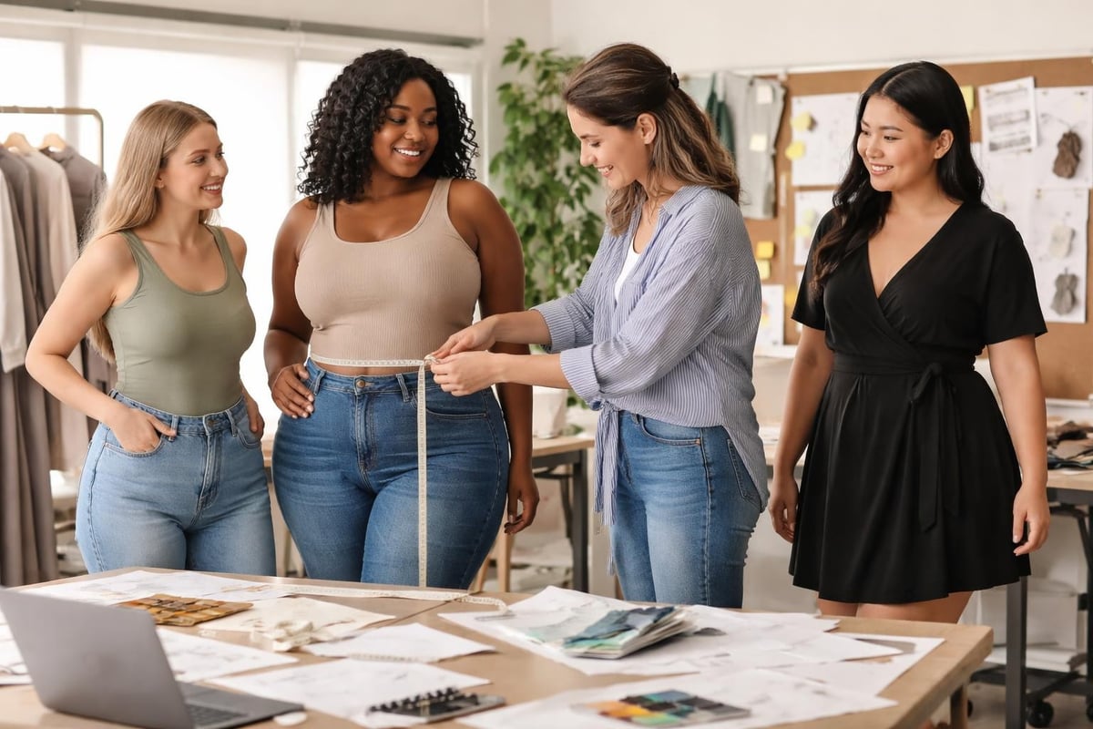 Size inclusive design process