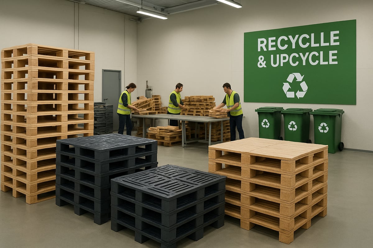Sustainable Solutions and Alternatives in Pallet Recycling