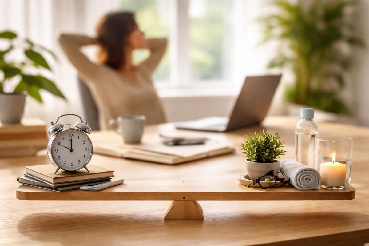 Work-life balance in remote settings