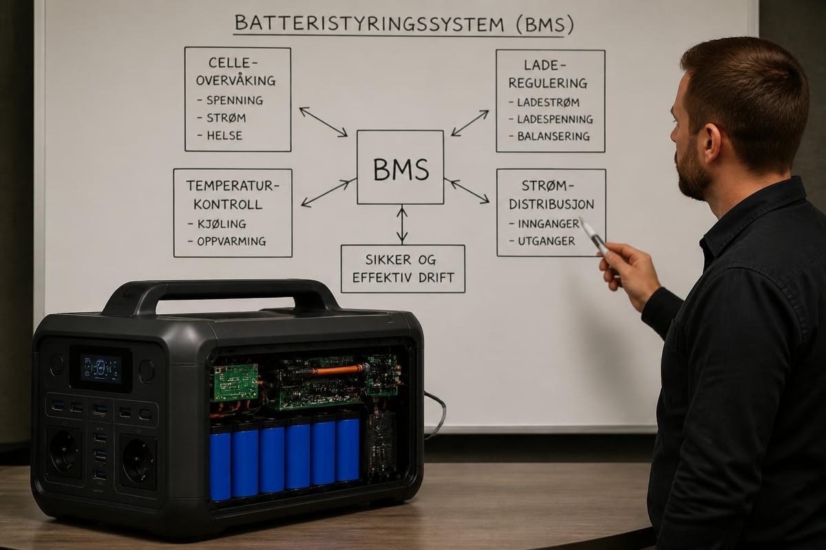 Batteriteknologi intern funksjon