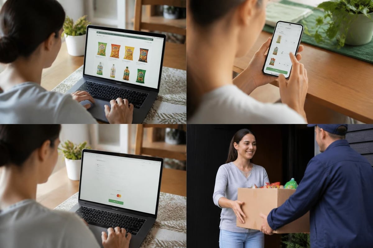 Online shopping journey for South African products