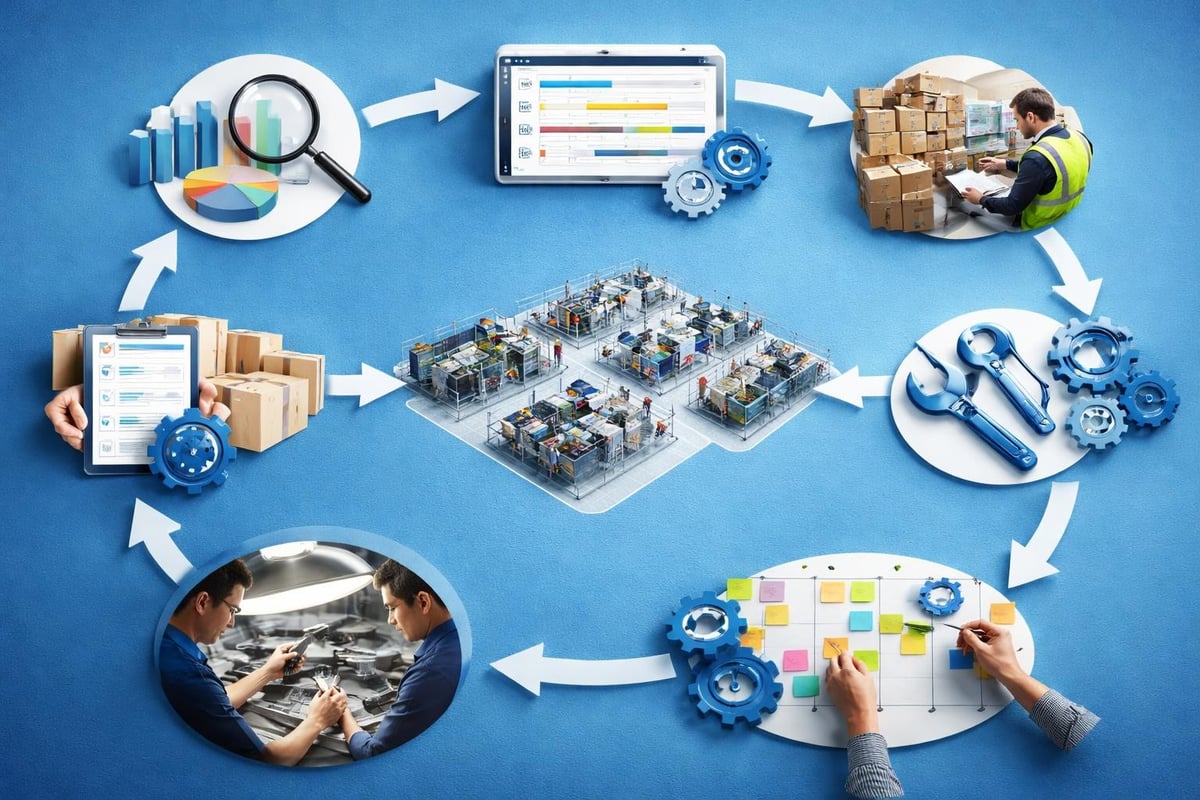 Manufacturing workflow optimization