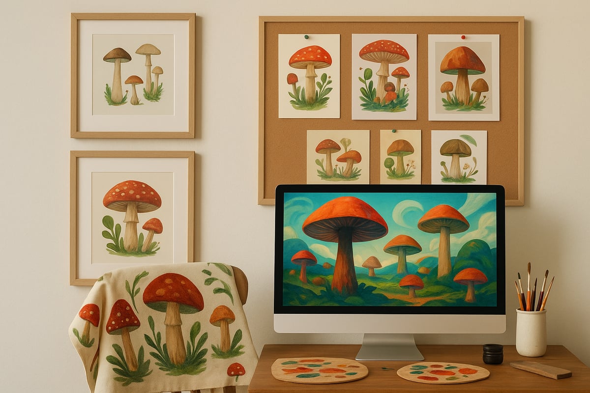 Exploring Creative Styles of Mushroom Art in 2026