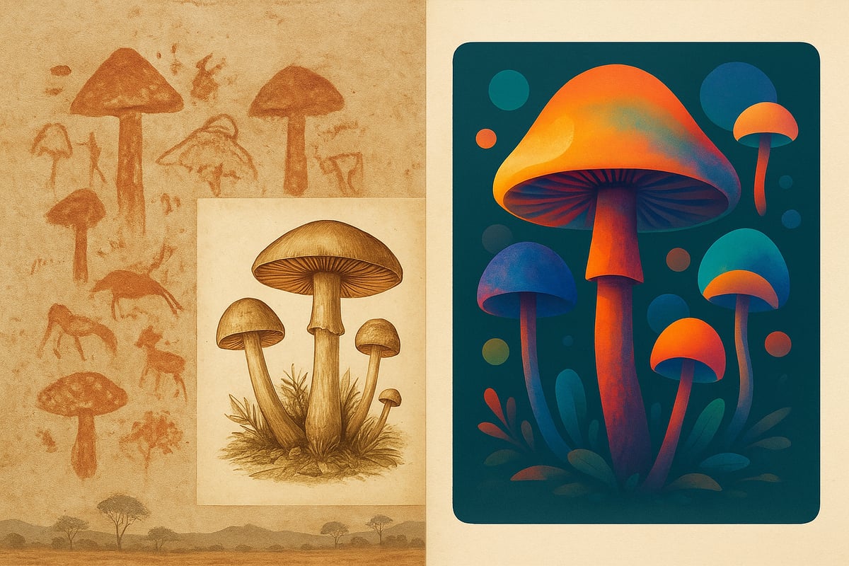 The Rise of Mushroom Art: Origins and Cultural Significance