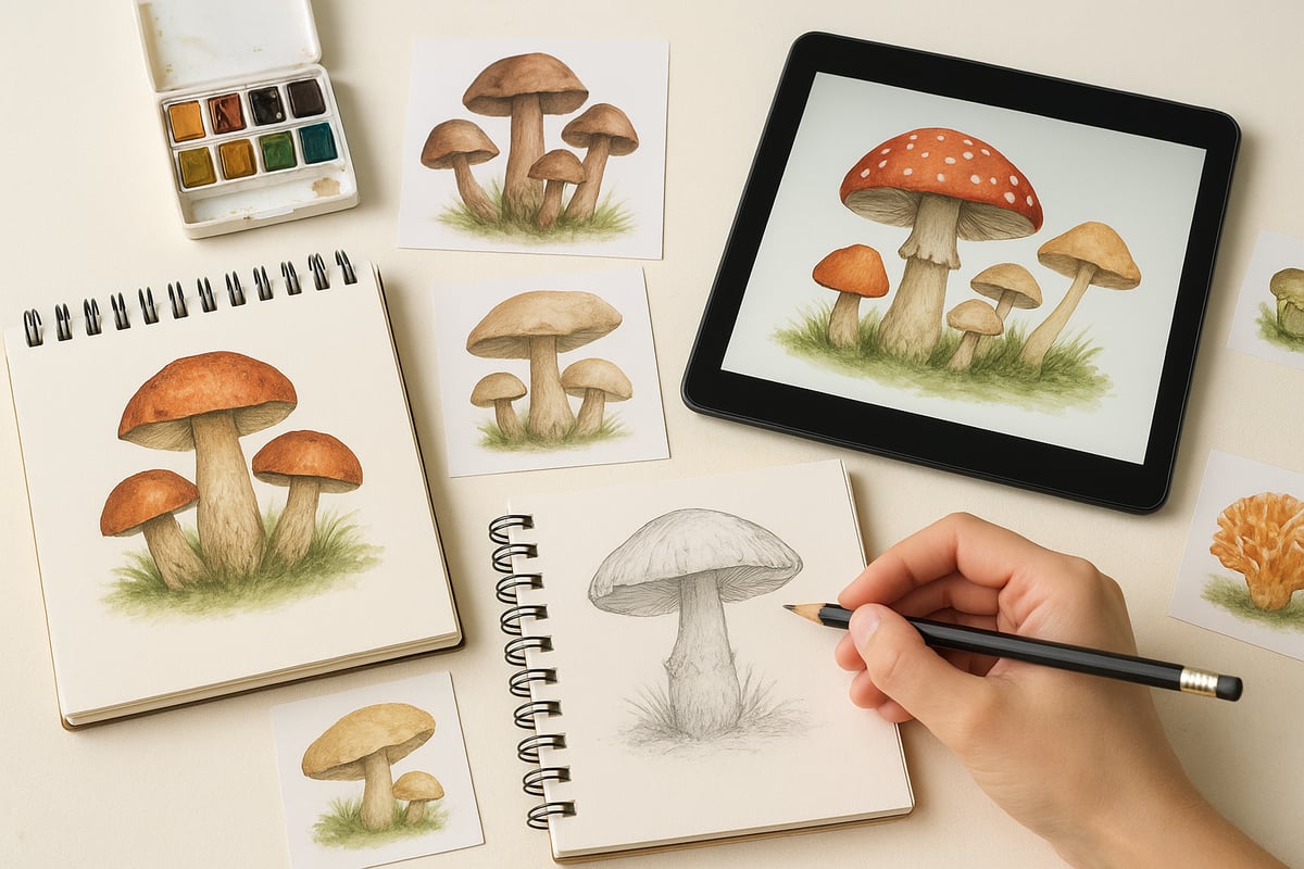 Creating Your Own Mushroom Art: A Step-by-Step Guide