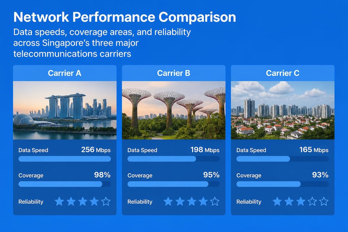 Singapore network coverage comparison
