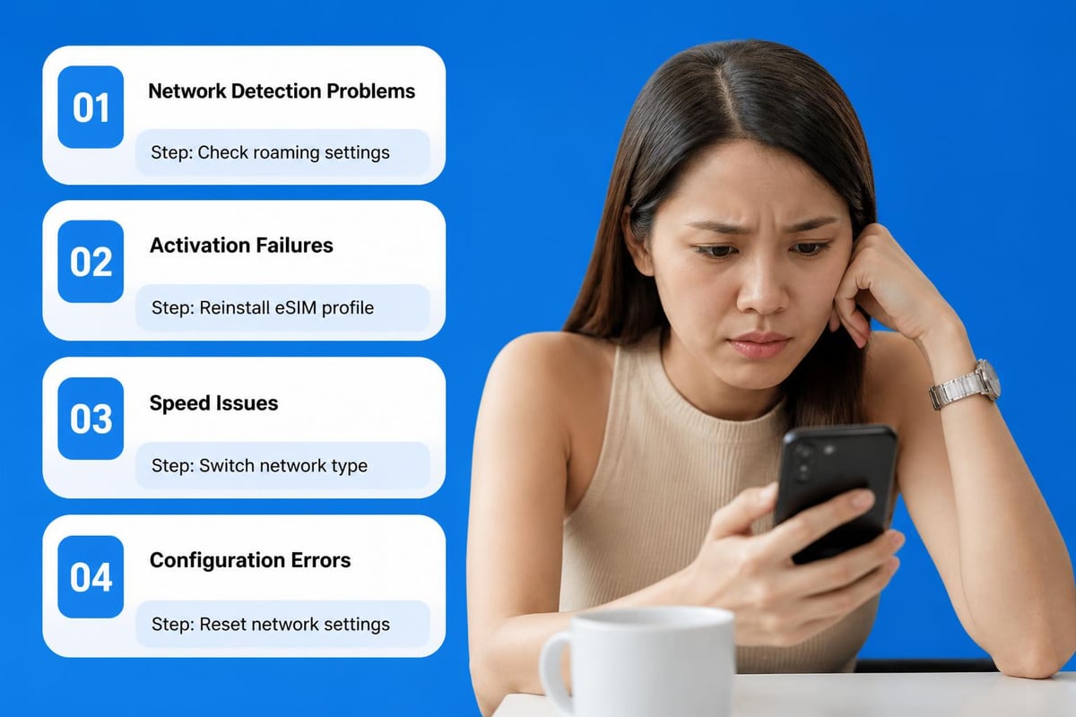 ESIM troubleshooting guide