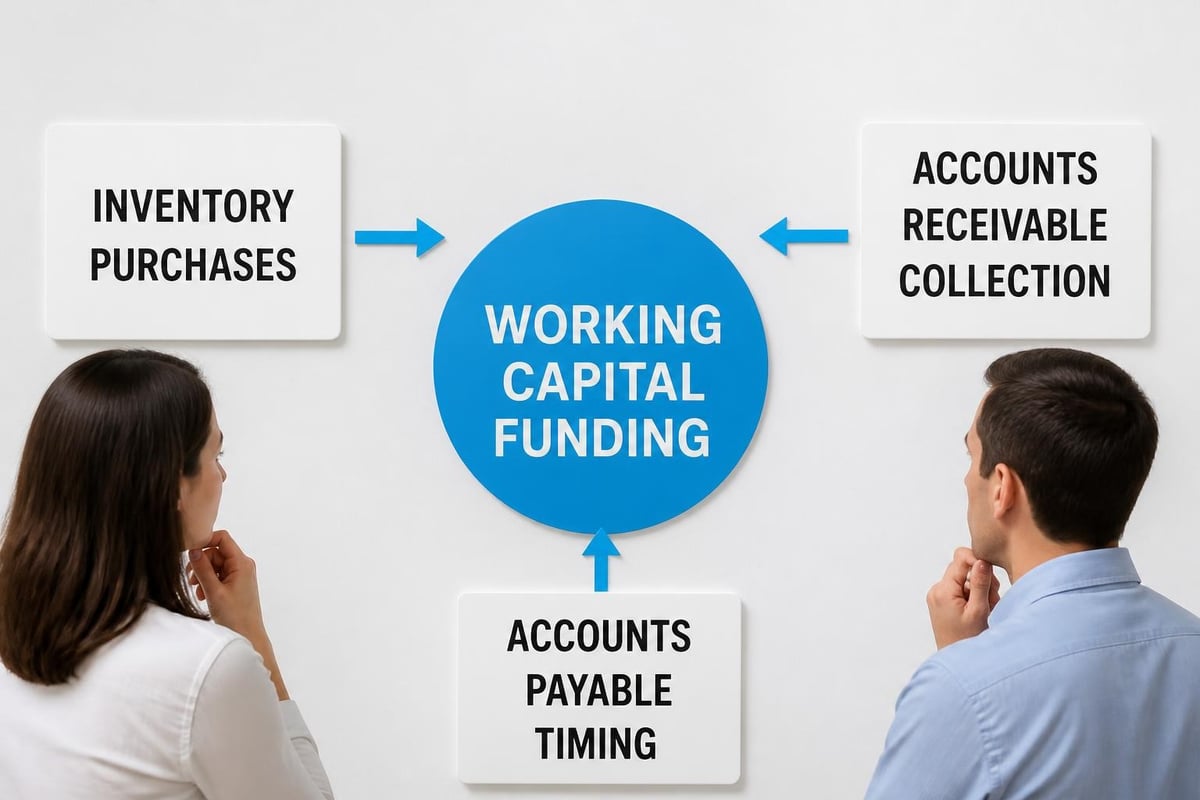 Working capital cycle illustration