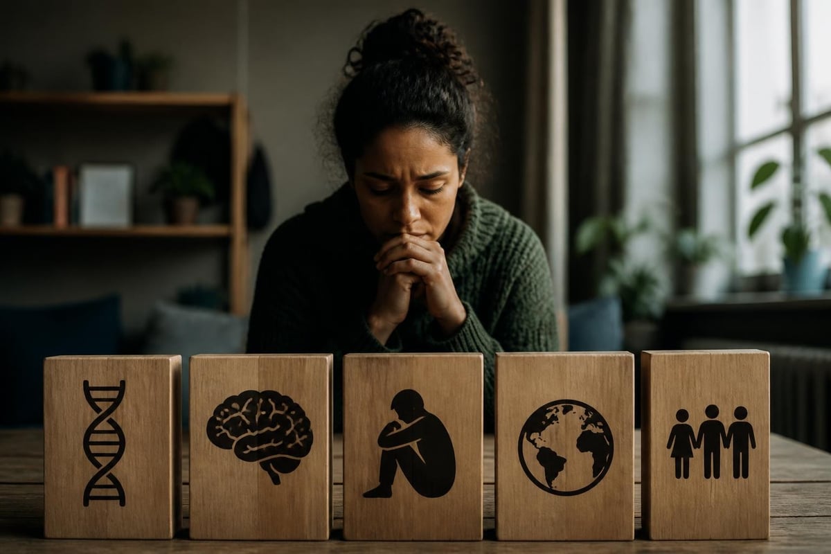 Mental disease contributing factors