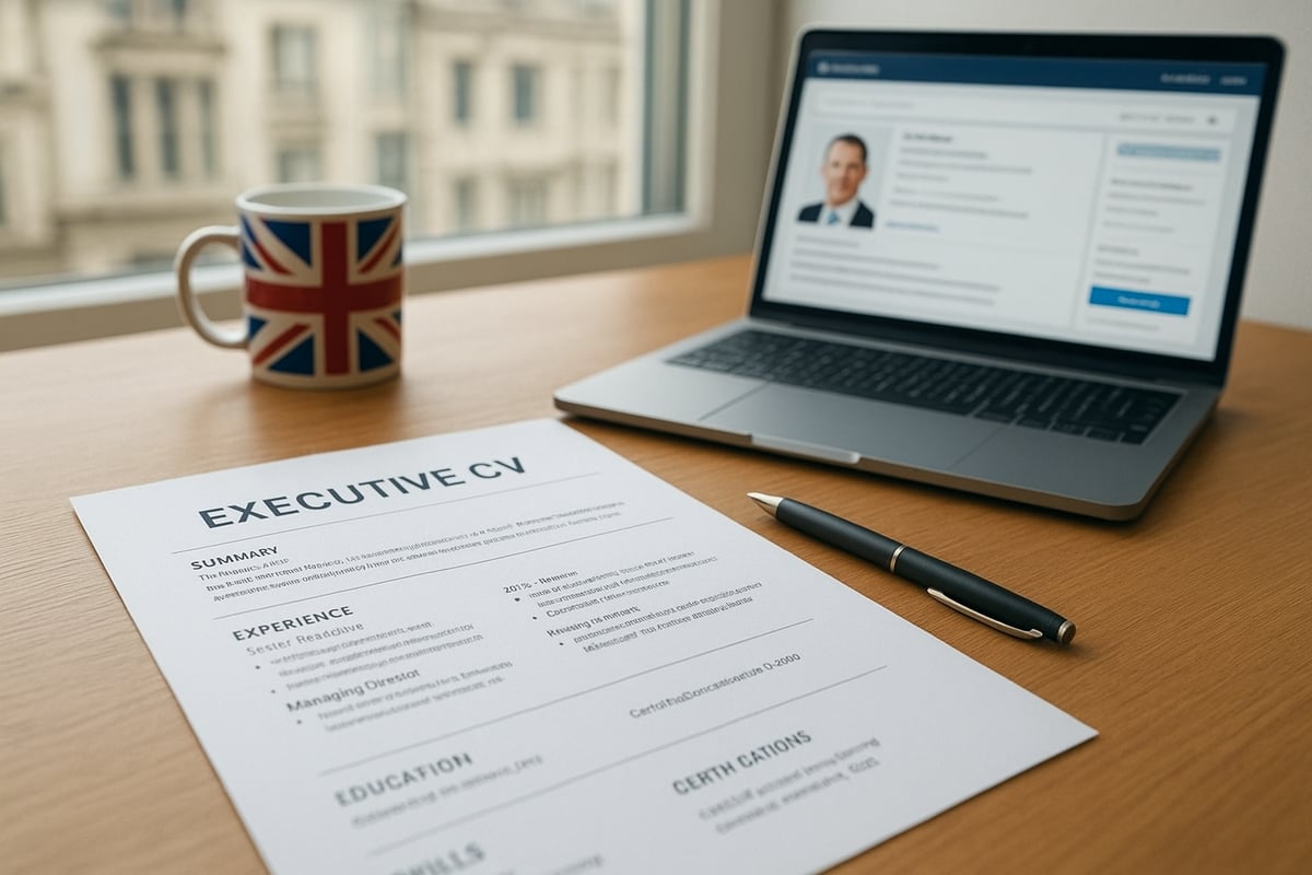 Executive CV Guide: Crafting a Powerful Profile for 2026 5 Essential Components of a Winning Executive CV