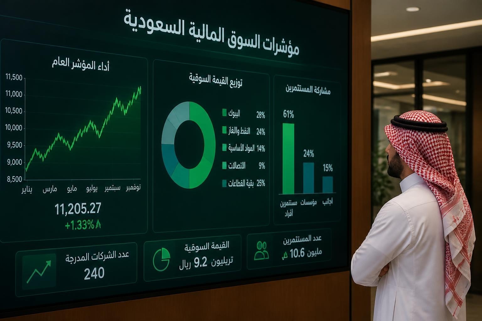 دليل شامل لفهم مؤشر تاسي والاستثمار في السوق السعودي