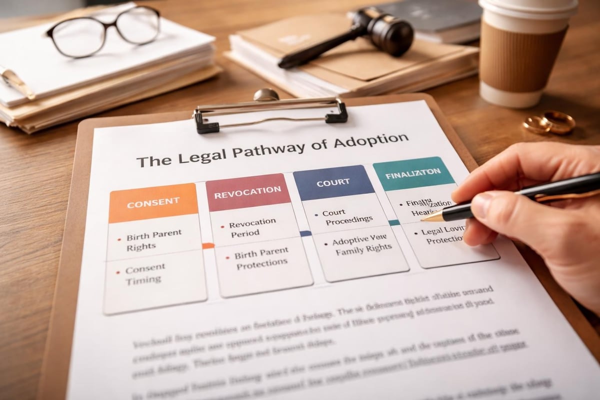 Adoption legal timeline and rights