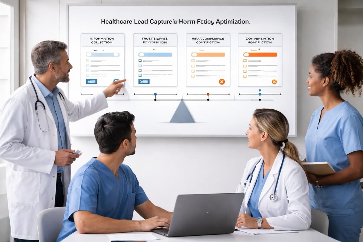 Lead capture form elements