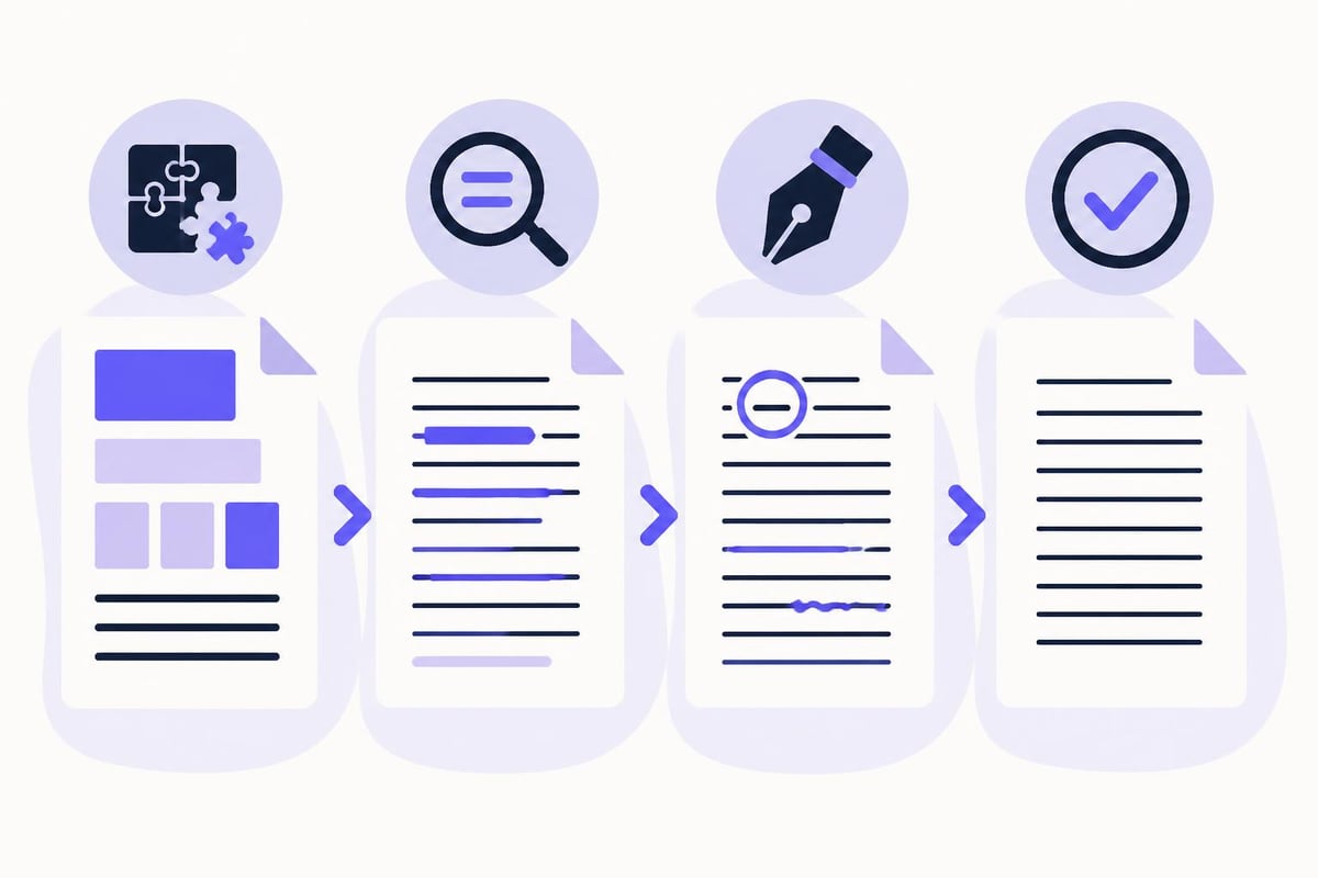 Book editing stages