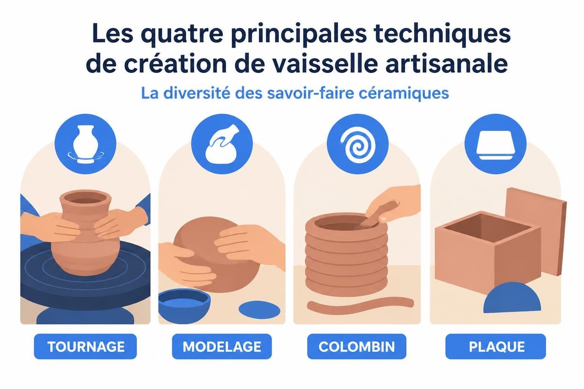 Techniques de façonnage céramique