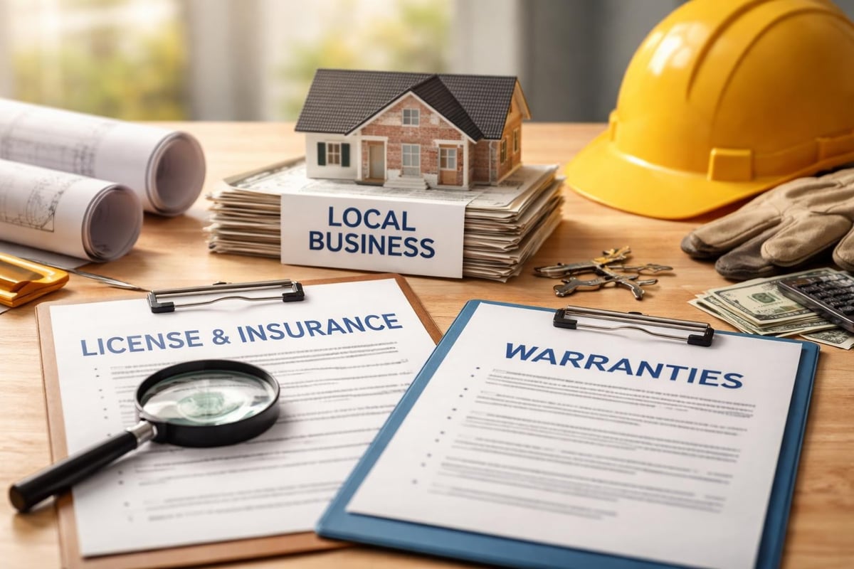 Contractor qualification checklist